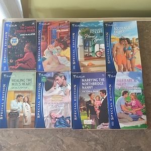 8 Silhouette Special Edition Romance Novels Early 2000s